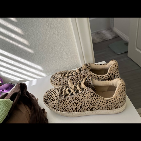 Leopard Suede Sneaker - Picture 7 of 11